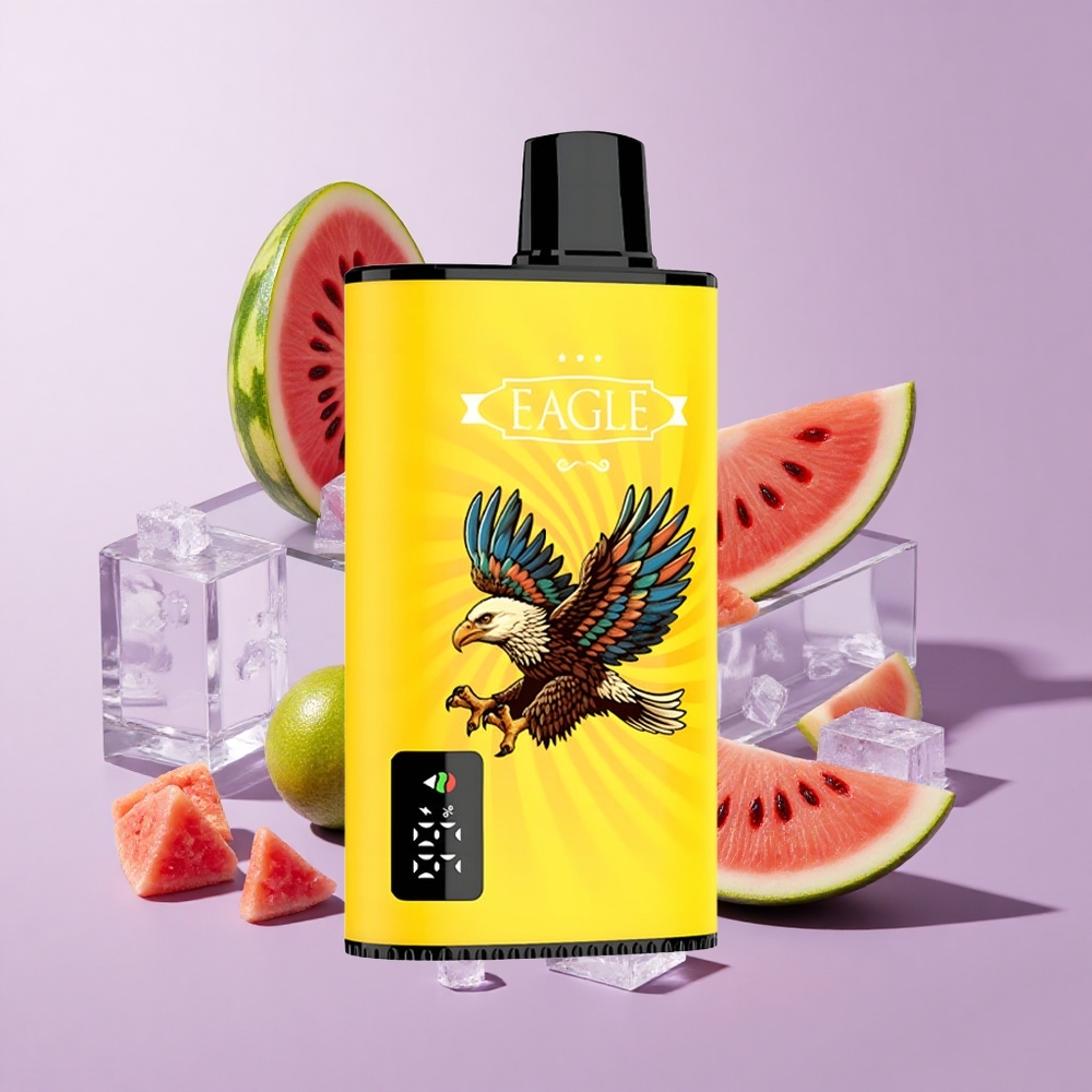 JNR EAGLE Smart 23000 Puffs Digital Screen Disposable Vape Kiwi Watermelon Ice