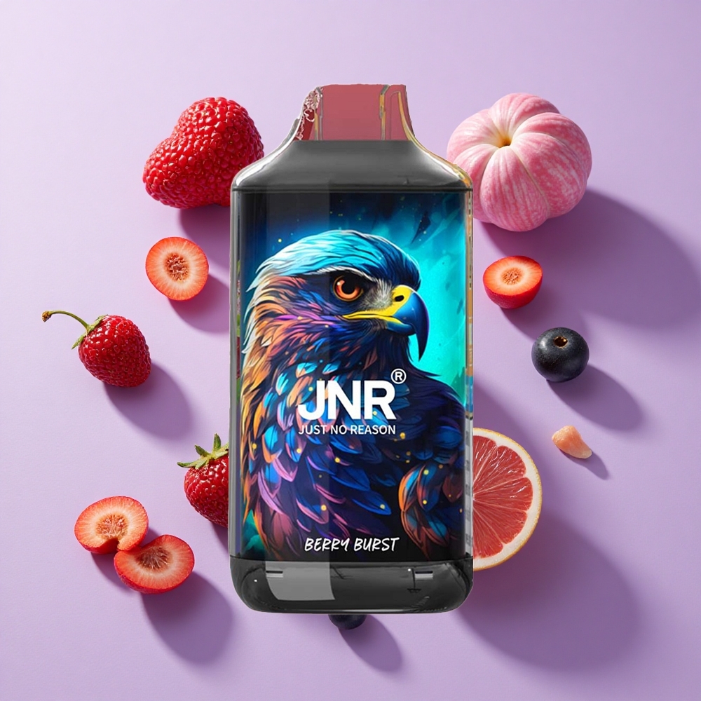 JNR Falcon 16000 Puffs 22ml Dual Mesh Berry Burst