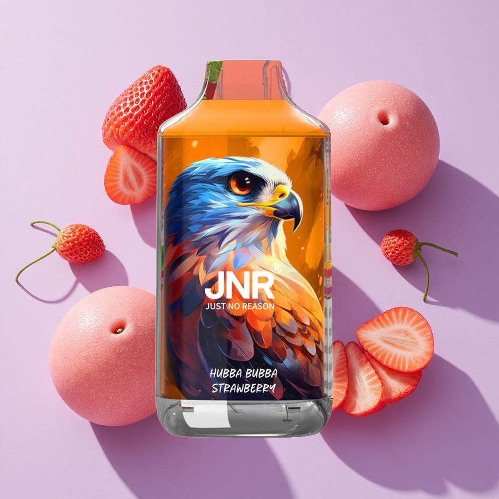 JNR Falcon 16000 Puffs 22ml Hubba Bubba Strawberry