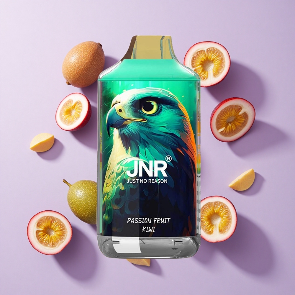 JNR Falcon 16000 Puffs 22ml Passion Fruit Kiwi Dual Mesh Coil