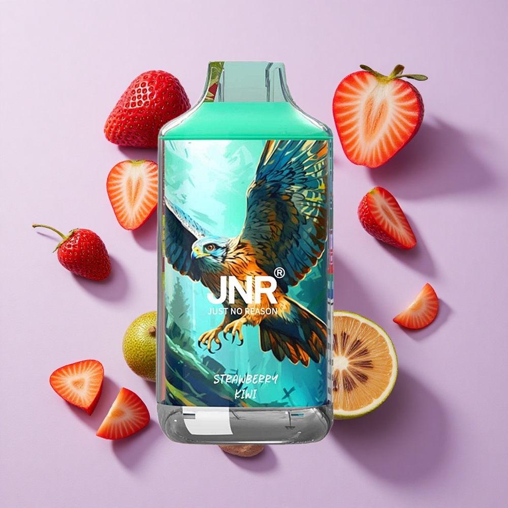 JNR Falcon 16000 Puffs 22ml Strawberry Kiwi Dual Mesh