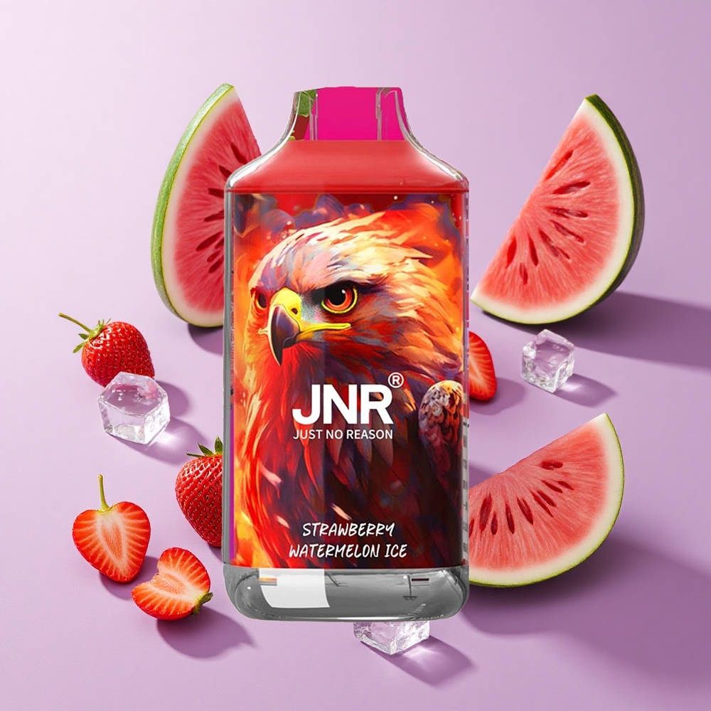 JNR Falcon 16000 Puffs Dual Mesh Strawberry Watermelon Ice