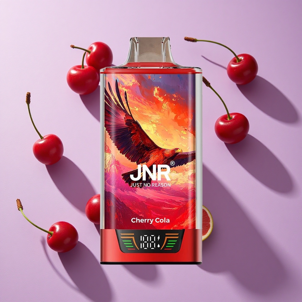 JNR Falcon Pro 28000 Disposable Vape Cherry Cola Dual Mesh