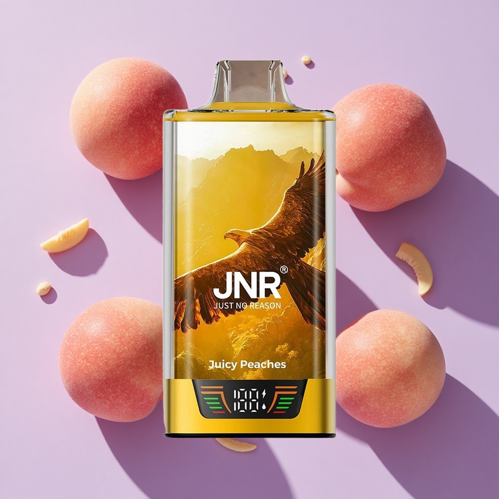 JNR Falcon Pro 28000 Disposable Vape Juicy Peaches 30ml 950mAh