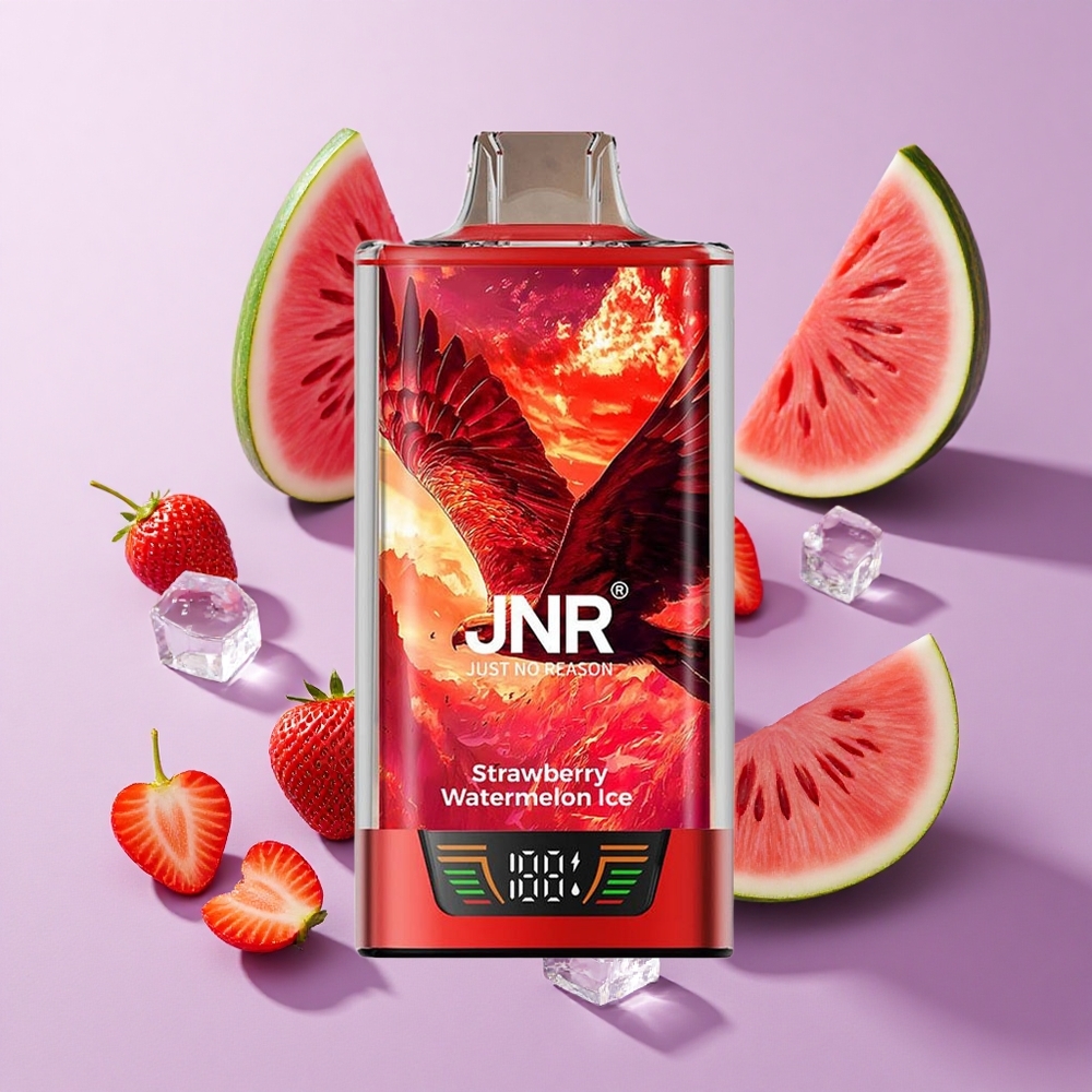 JNR Falcon Pro 28000 Strawberry Watermelon Ice Smart Display Dual Mesh