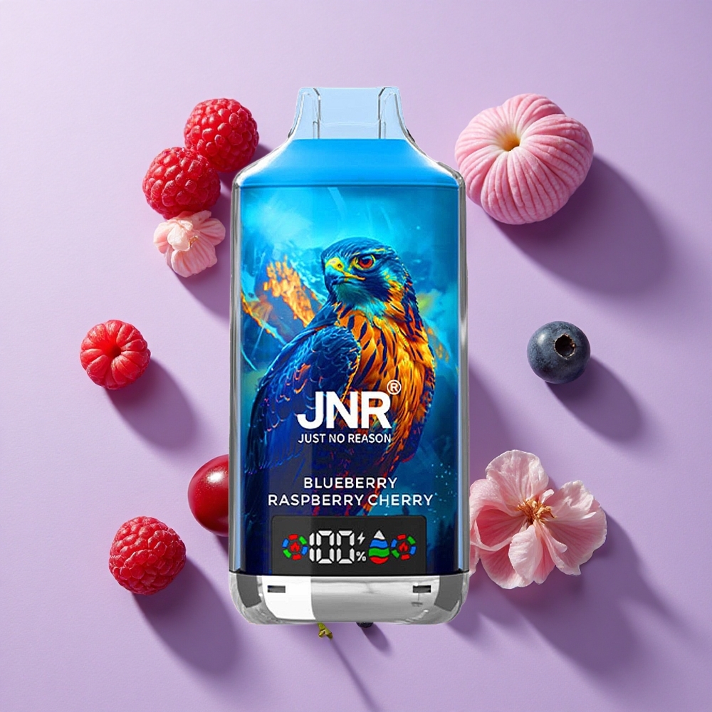 JNR Falcon X 18000 Puffs 24ml Dual Mesh Blueberry Raspberry Cherry