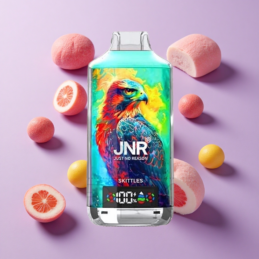 JNR Falcon X 18000 Puffs 24ml Dual Mesh Skittles