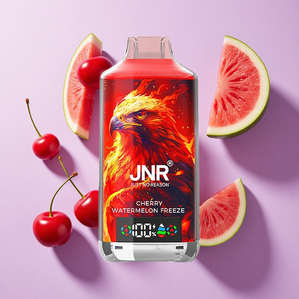 JNR Falcon X 18000 Puffs Dual Mesh Cherry Watermelon Freeze