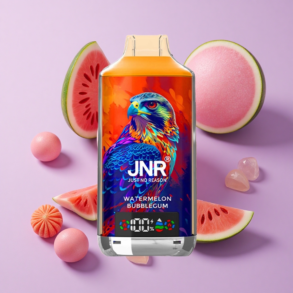 JNR Falcon X 18000 Puffs Dual Mesh Watermelon Bubblegum