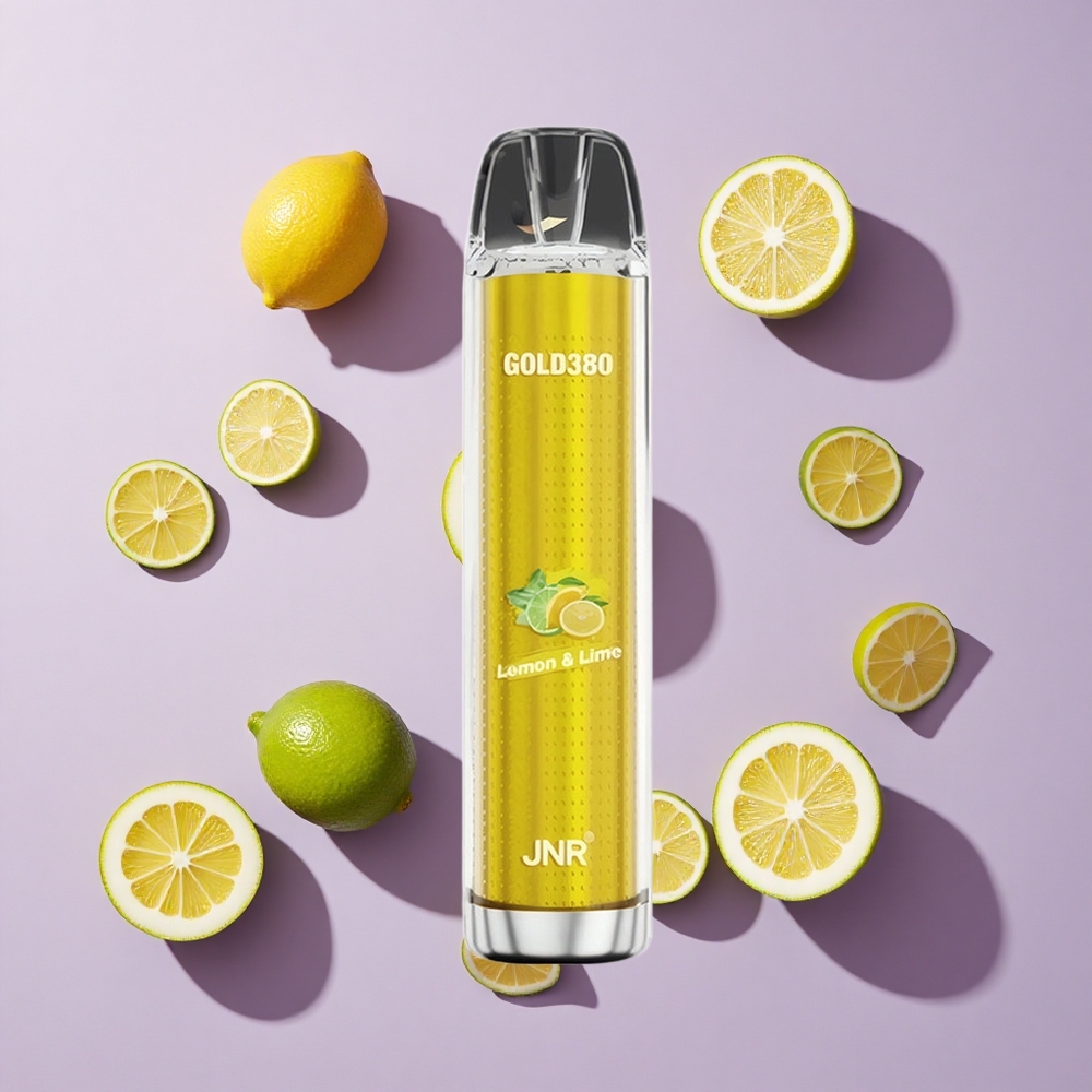 JNR Gold380 6000 Puffs 13mL Lemon Lime Disposable Vape
