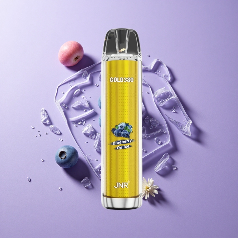 JNR Gold380 6000 Puffs Disposable Vape Blueberry On Ice 13ml