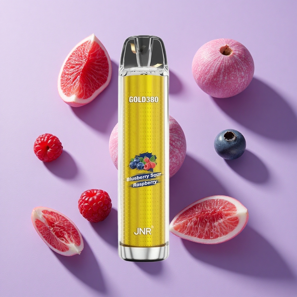 JNR Gold380 6000 Puffs Disposable Vape Blueberry Sour Raspberry 13ml
