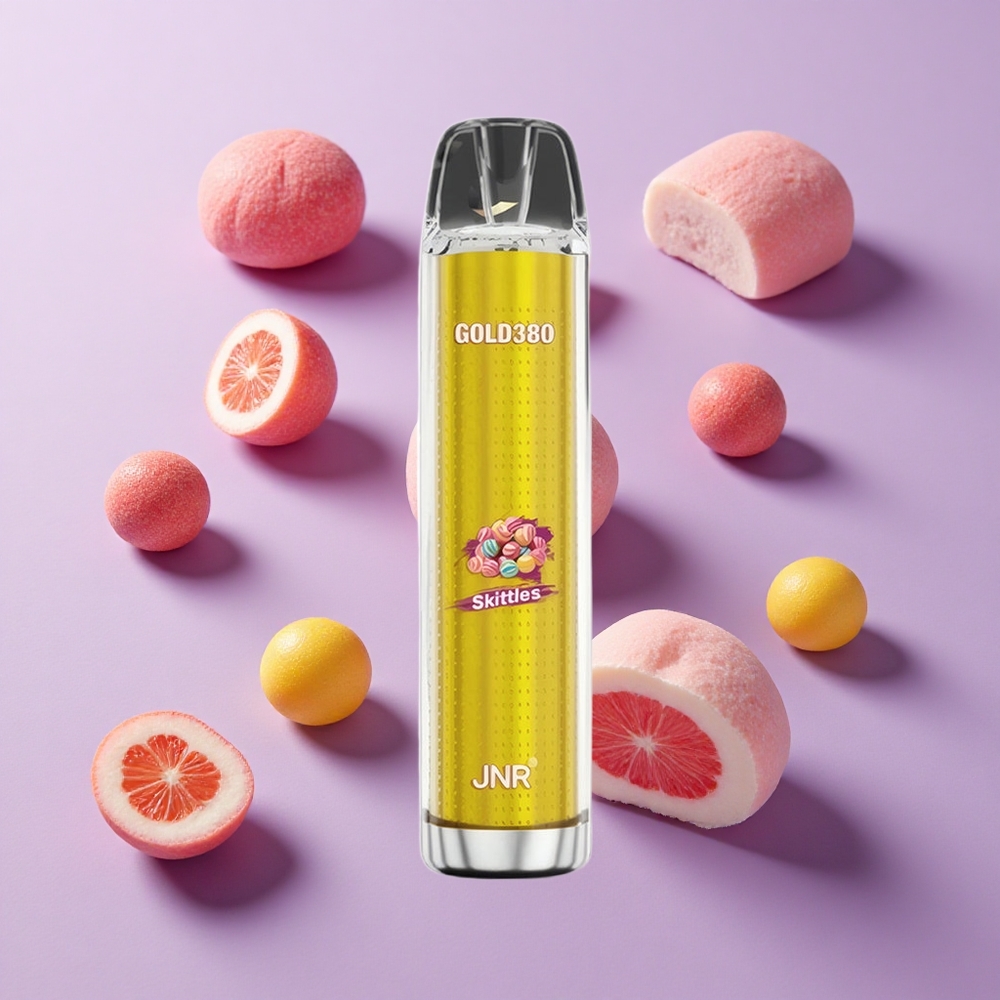 JNR Gold380 6000 Puffs Disposable Vape Skittles 1500mAh