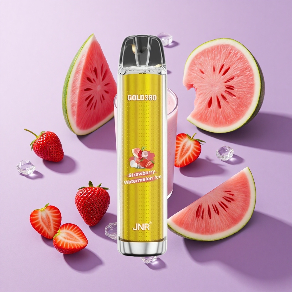 JNR Gold380 6000 Puffs Disposable Vape Strawberry Watermelon Ice 1500mAh