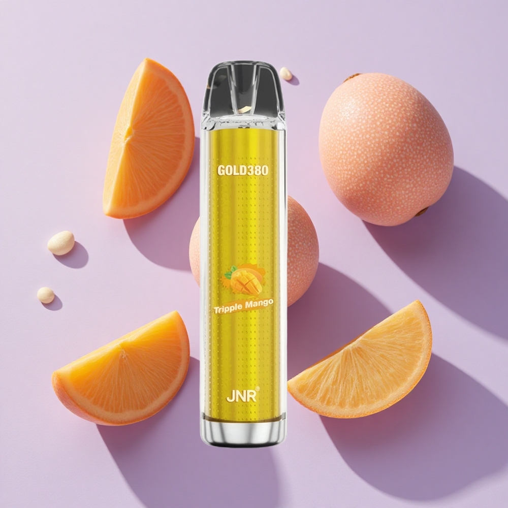 JNR Gold380 6000 Puffs Disposable Vape Tripple Mango 13ml