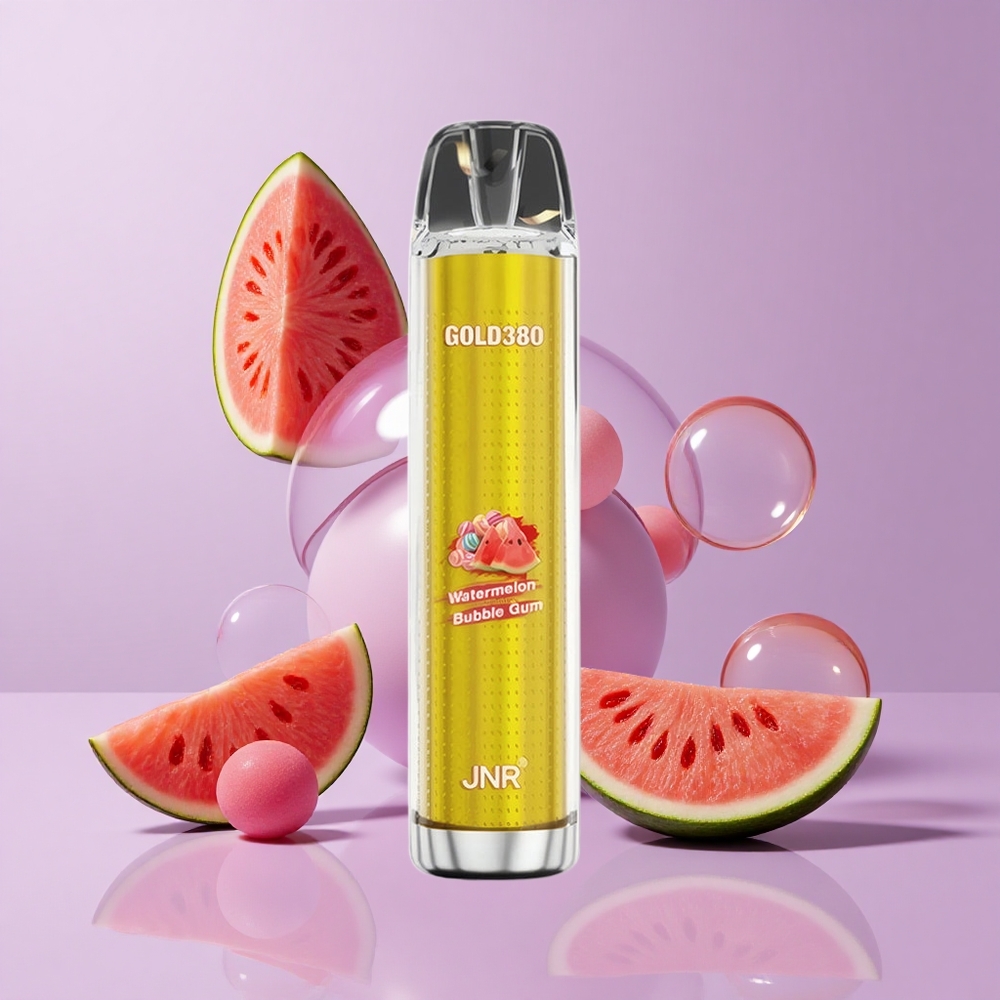 JNR Gold380 6000 Puffs Disposable Vape Watermelon Bubble Gum 1500mAh