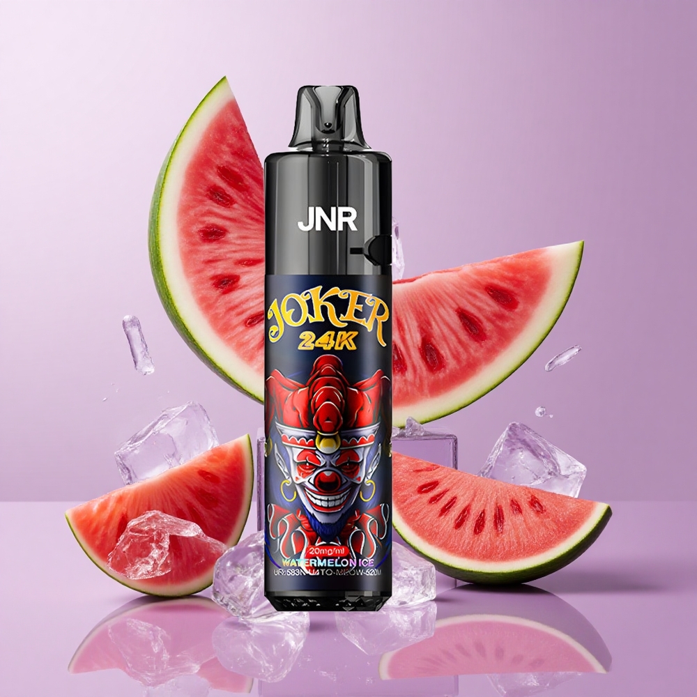 JNR Joker 24K Puffs Disposable Vape Watermelon Ice with 800mAh Battery