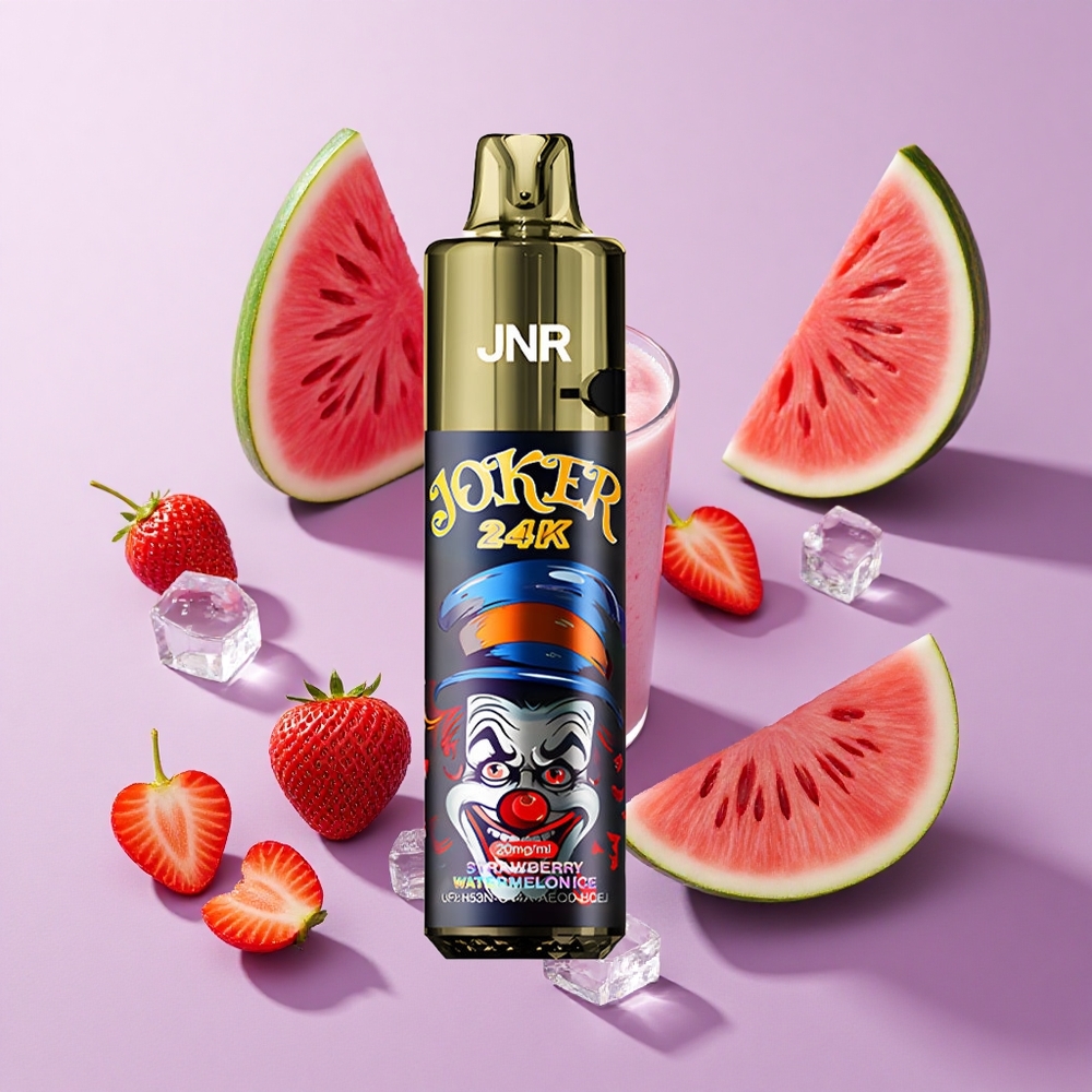 JNR Joker 24K Strawberry Watermelon Ice Refillable Pod Disposable Vape