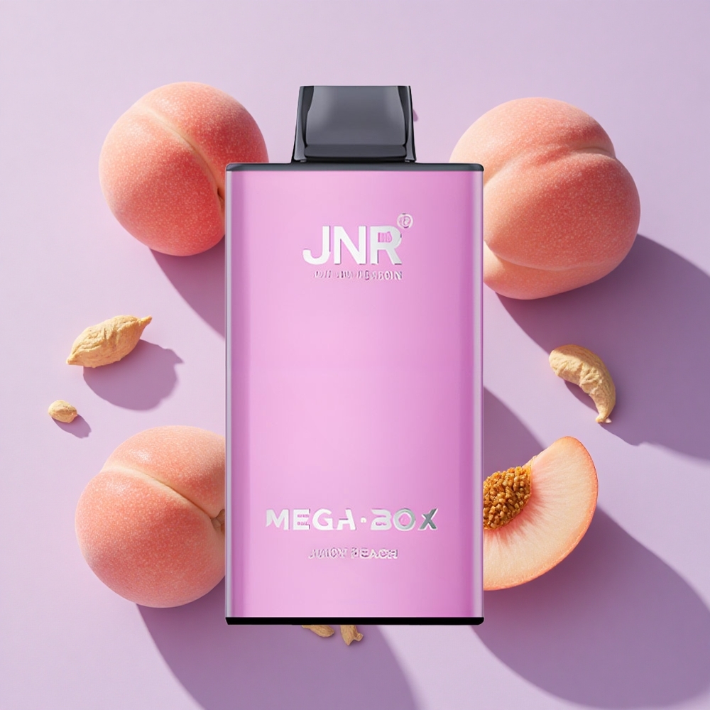 JNR Mega Box 25000 Puffs Dual Mesh Juicy Peach