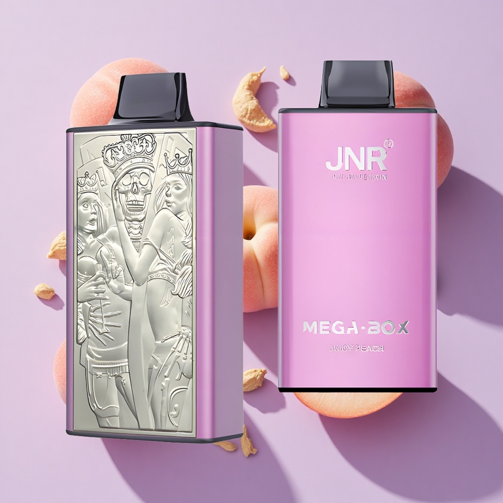 JNR Mega Box 25000 Puffs Dual Mesh Juicy Peach