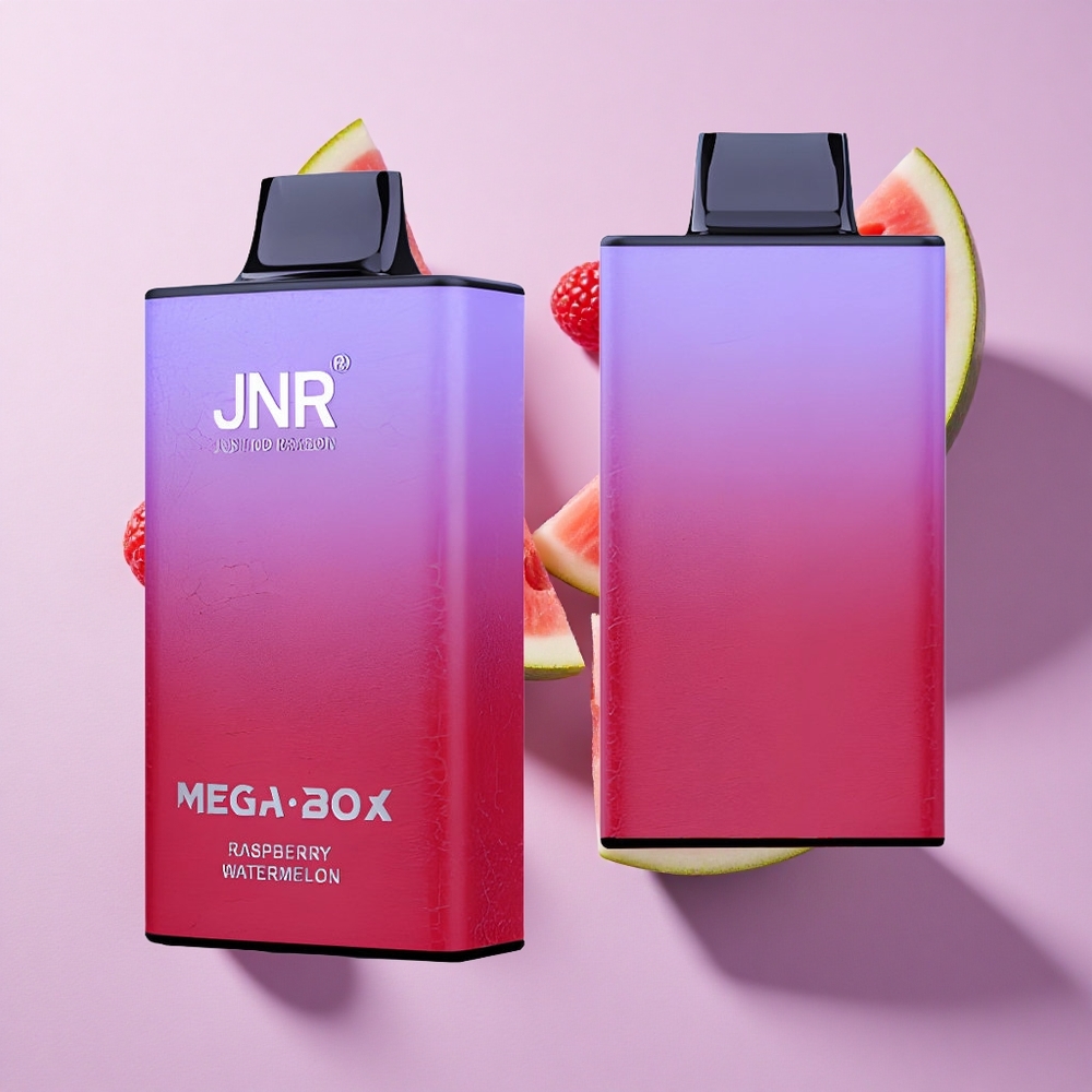 JNR Mega Box 25000 Puffs Dual Mesh Raspberry Watermelon Disposable Vape