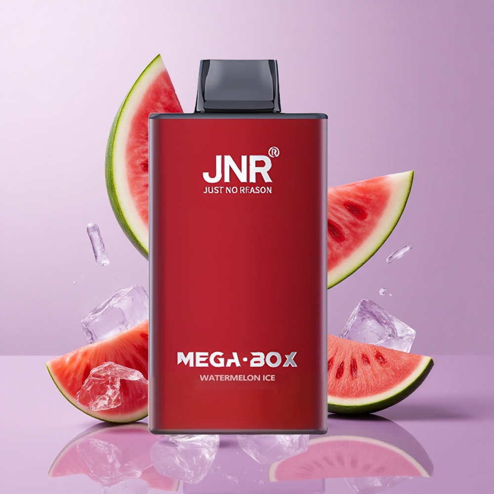JNR Mega Box 25000 Puffs Dual Mesh Watermelon Ice Disposable Vape