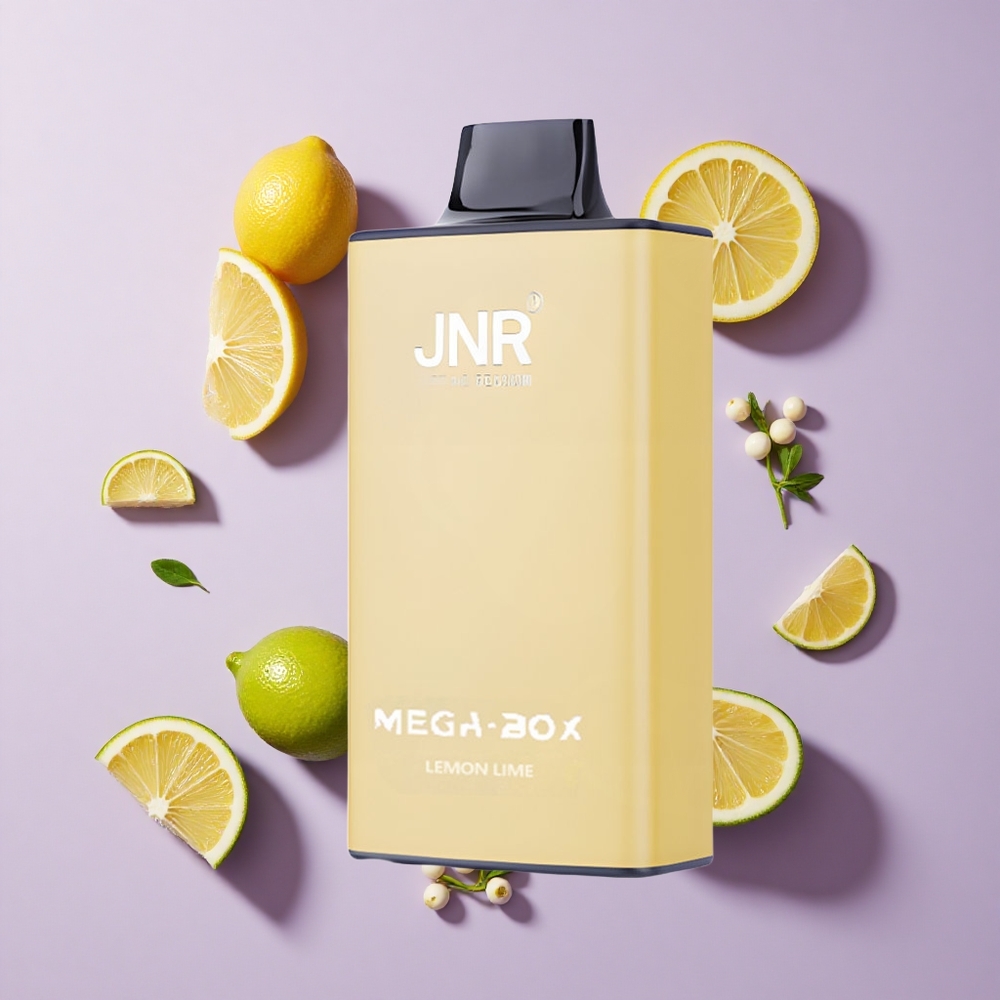 JNR Mega Box 25000 Puffs Dual Port Lemon & Lime Type-C Quick Charge