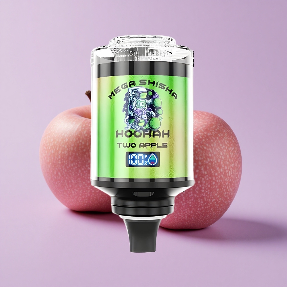 JNR Mega Shisha Hookah 100K 60mL Desktop Compatibility Two Apple