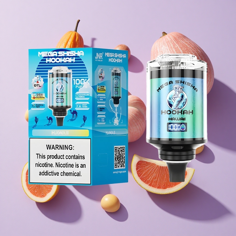 JNR Mega Shisha Hookah 100K Desktop Interactive Smart Screen Hawaii