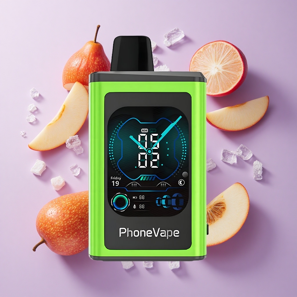 JNR PhoneVape 30000 puffs Sour Apple Ice