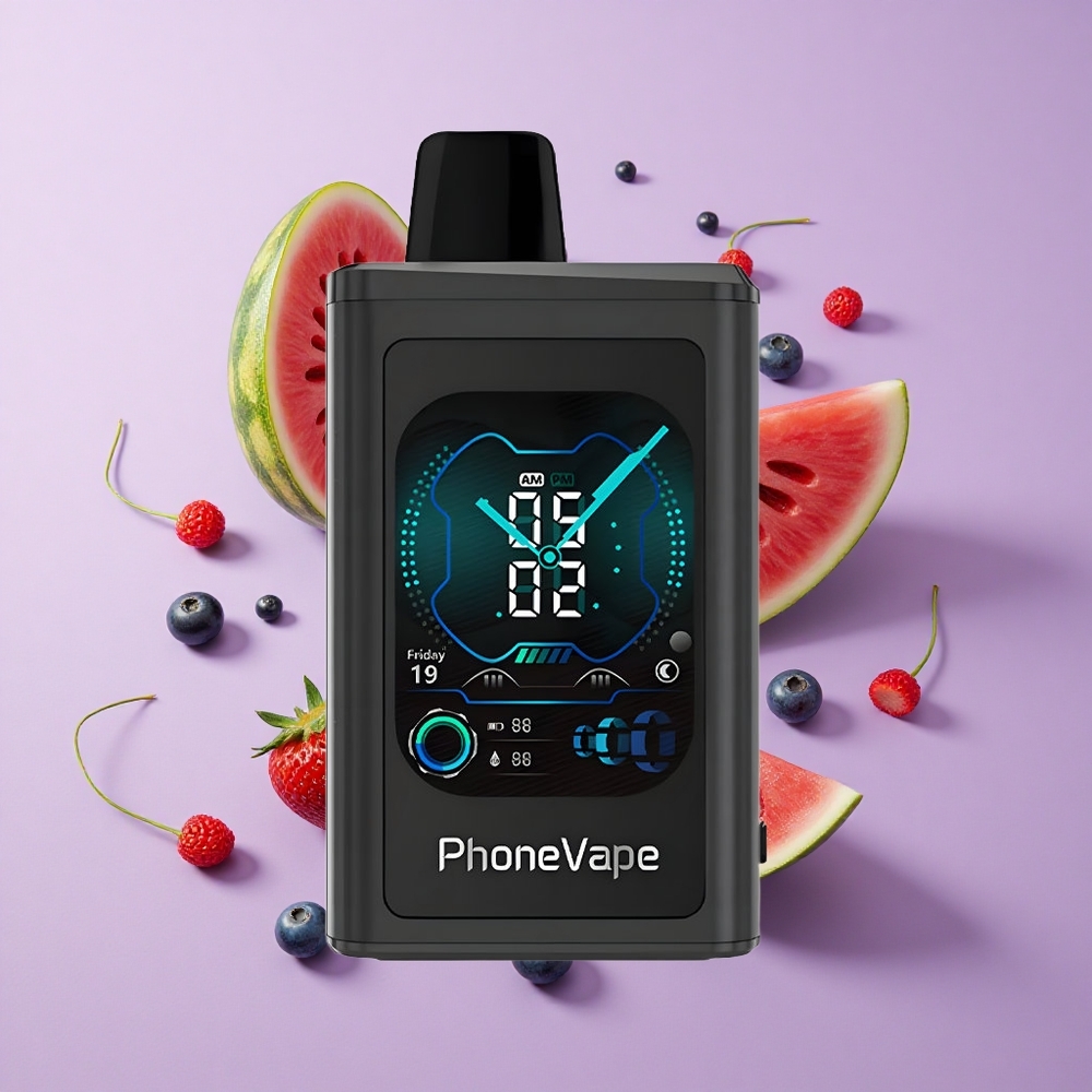 JNR PhoneVape 30000 puffs Turbo Mode Blueberry Watermelon