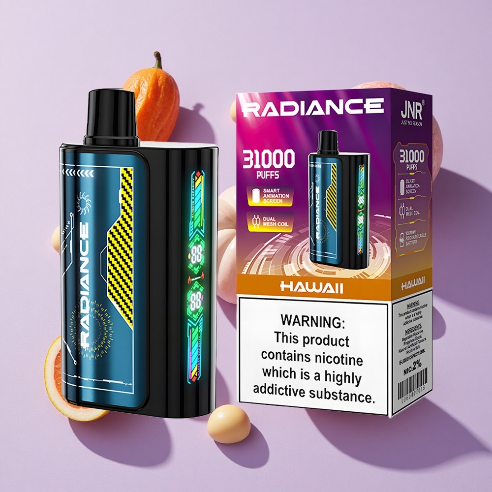 JNR Radiance 31000 Puffs 28ml Disposable Vape Hawaii
