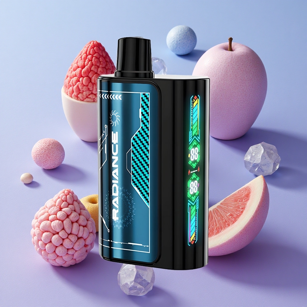 JNR Radiance 31000 Puffs Dual Mesh Blue Razz Ice