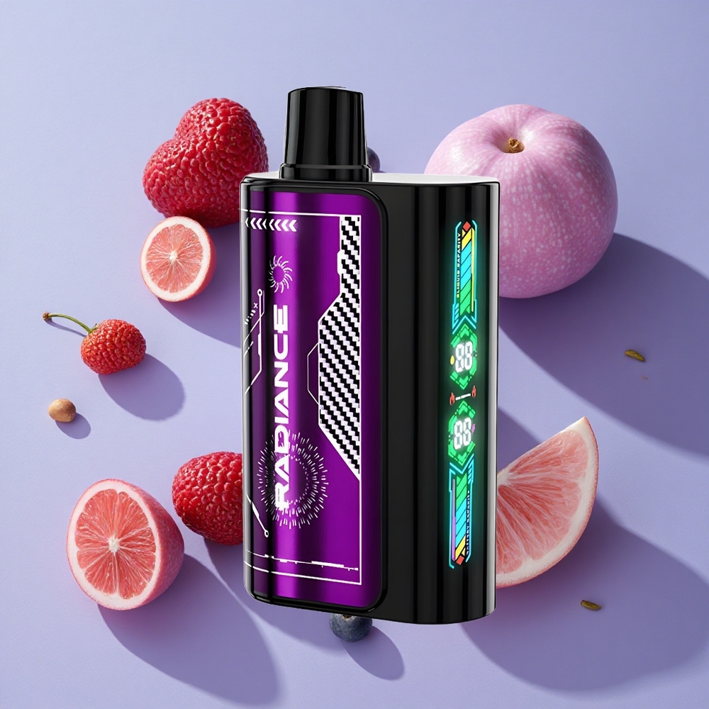 JNR Radiance 31000 Puffs Dual Mesh Disposable Vape Blue Razz Cherry