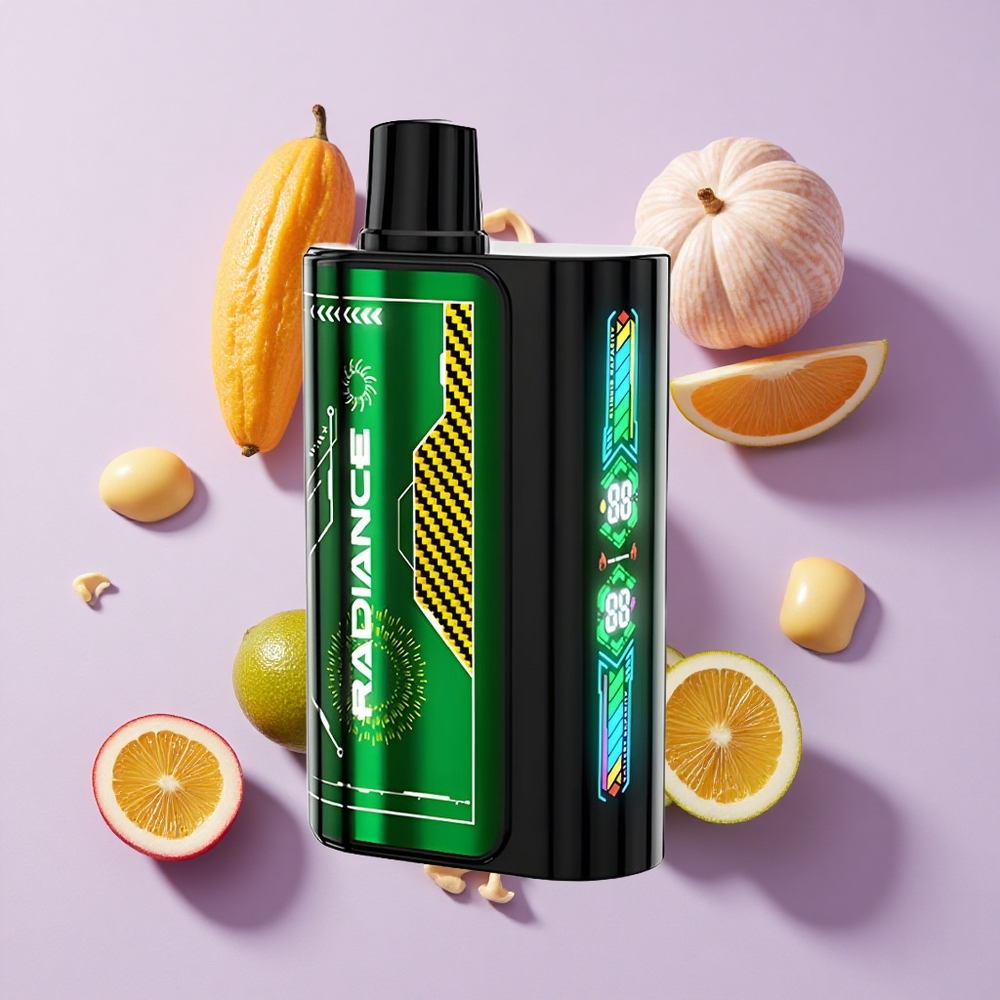 JNR Radiance 31000 Puffs Dual Mesh Passion Fruit Kiwi