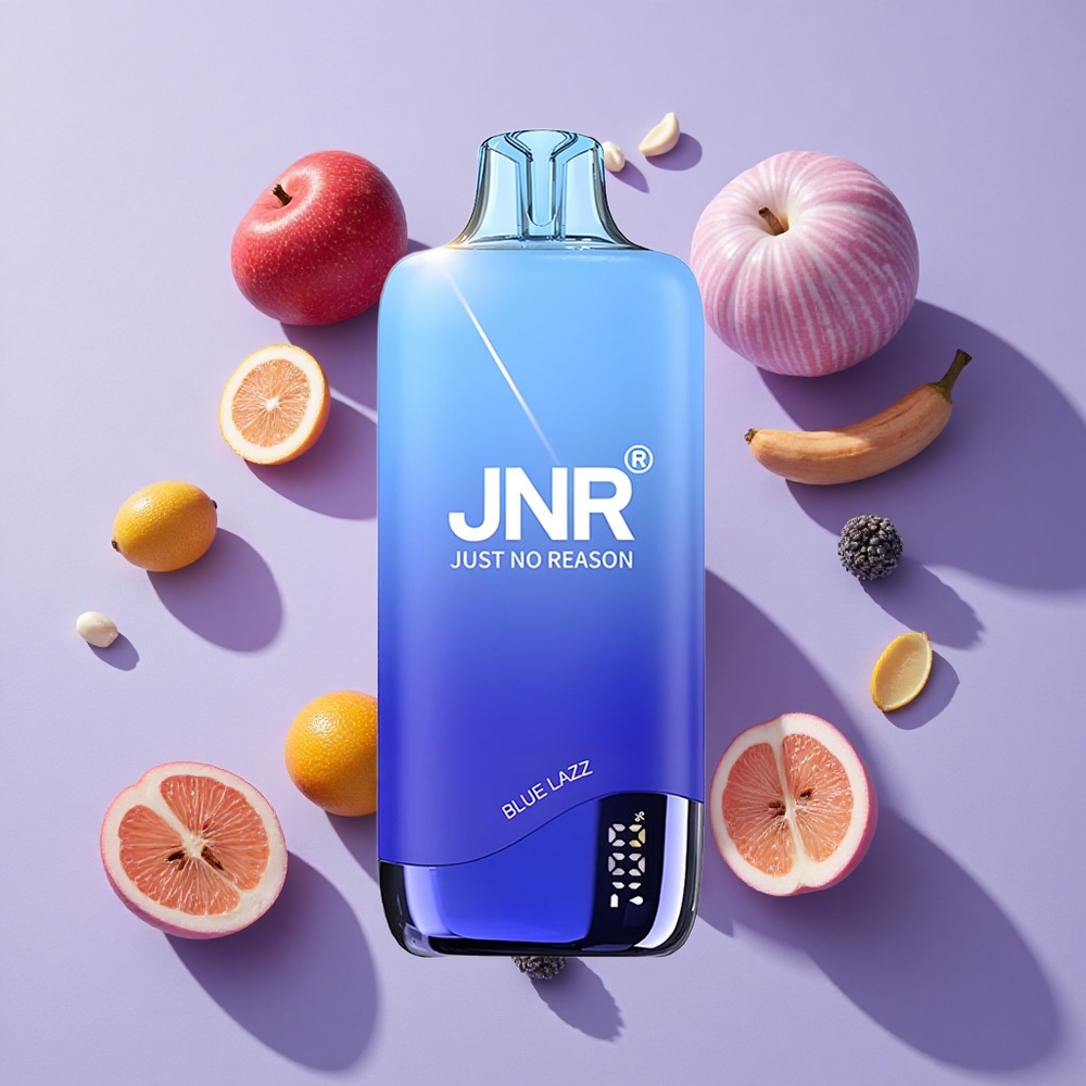 JNR Rainbow 10500 Puffs 18mL Disposable Vape Blue Lazz