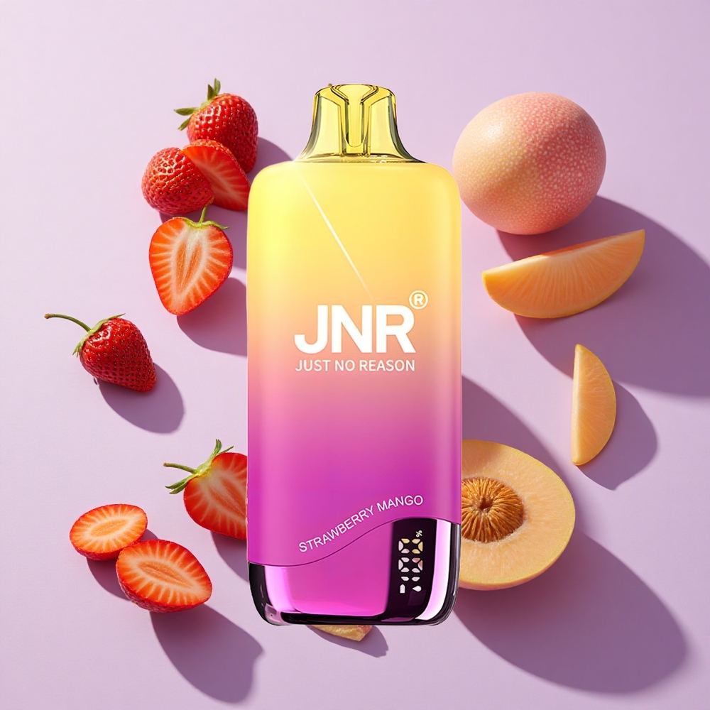 JNR Rainbow 10500 Puffs 18ml Strawberry Mango Disposable Vape