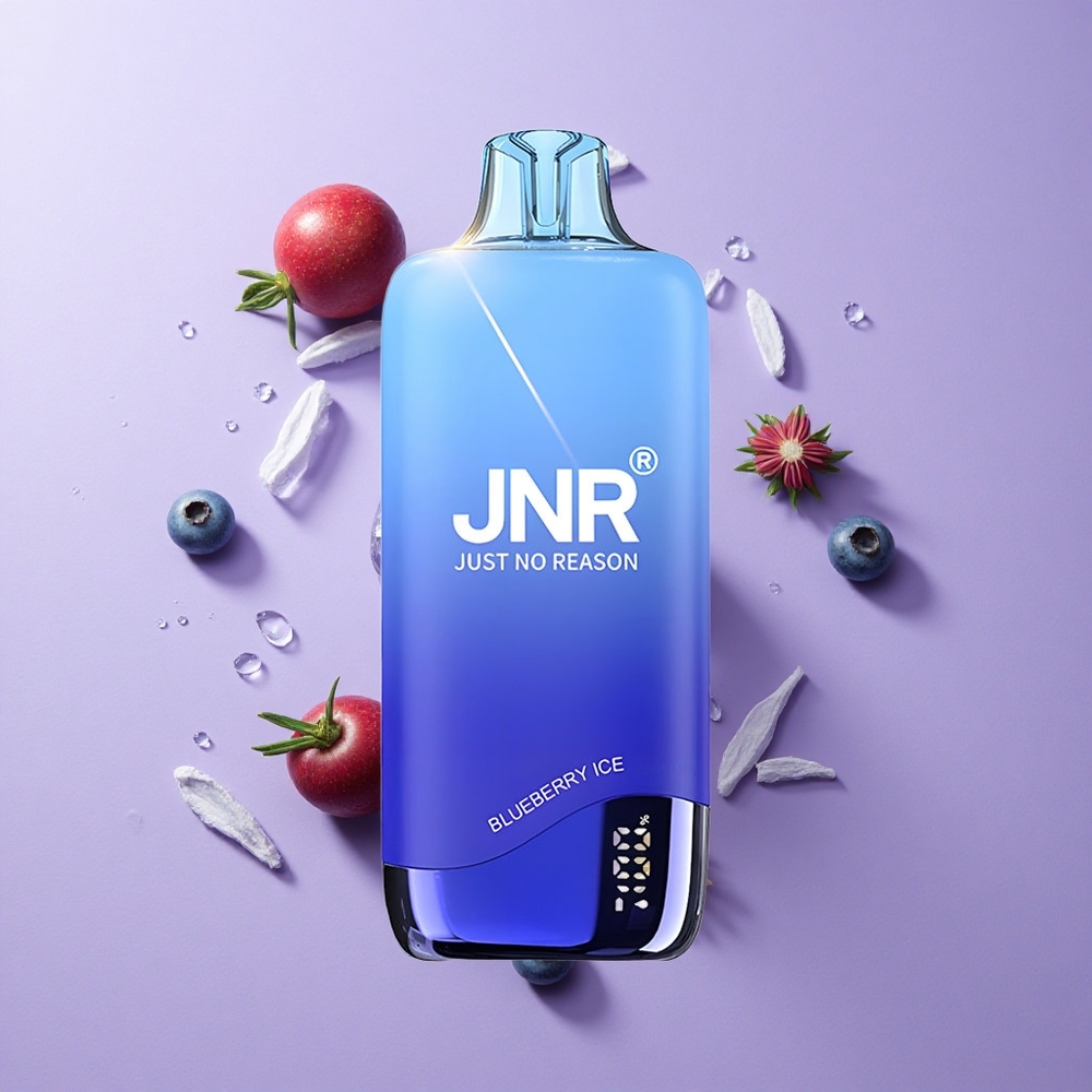 JNR Rainbow 10500 Puffs Disposable Vape Blueberry Ice 18mL Mesh