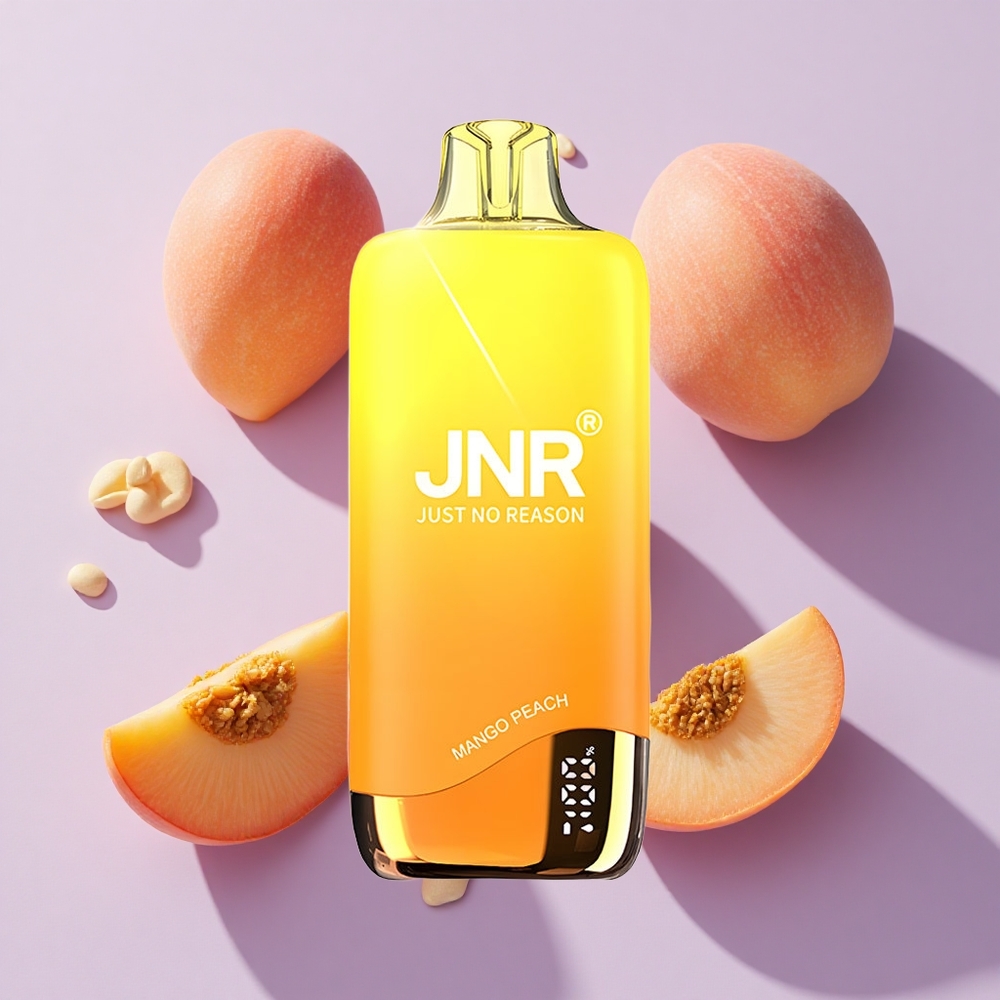 JNR Rainbow 10500 Puffs Disposable Vape Mango Peach 18mL 600mAh