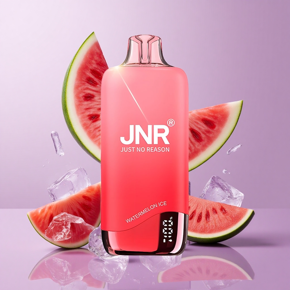 JNR Rainbow 10500 Puffs Disposable Vape Watermelon Ice 18ml USB-C