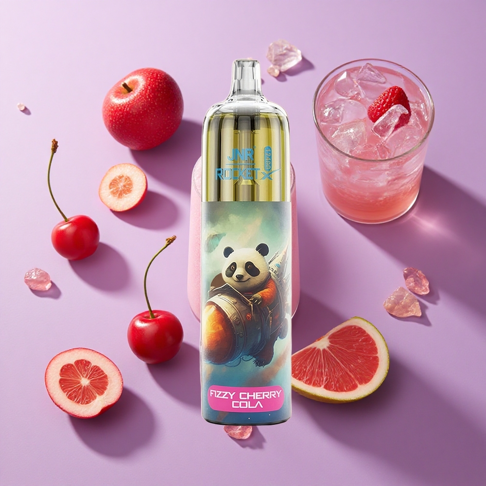 JNR Rocket-X 12400 Puffs RGB Fizzy Cherry Cola
