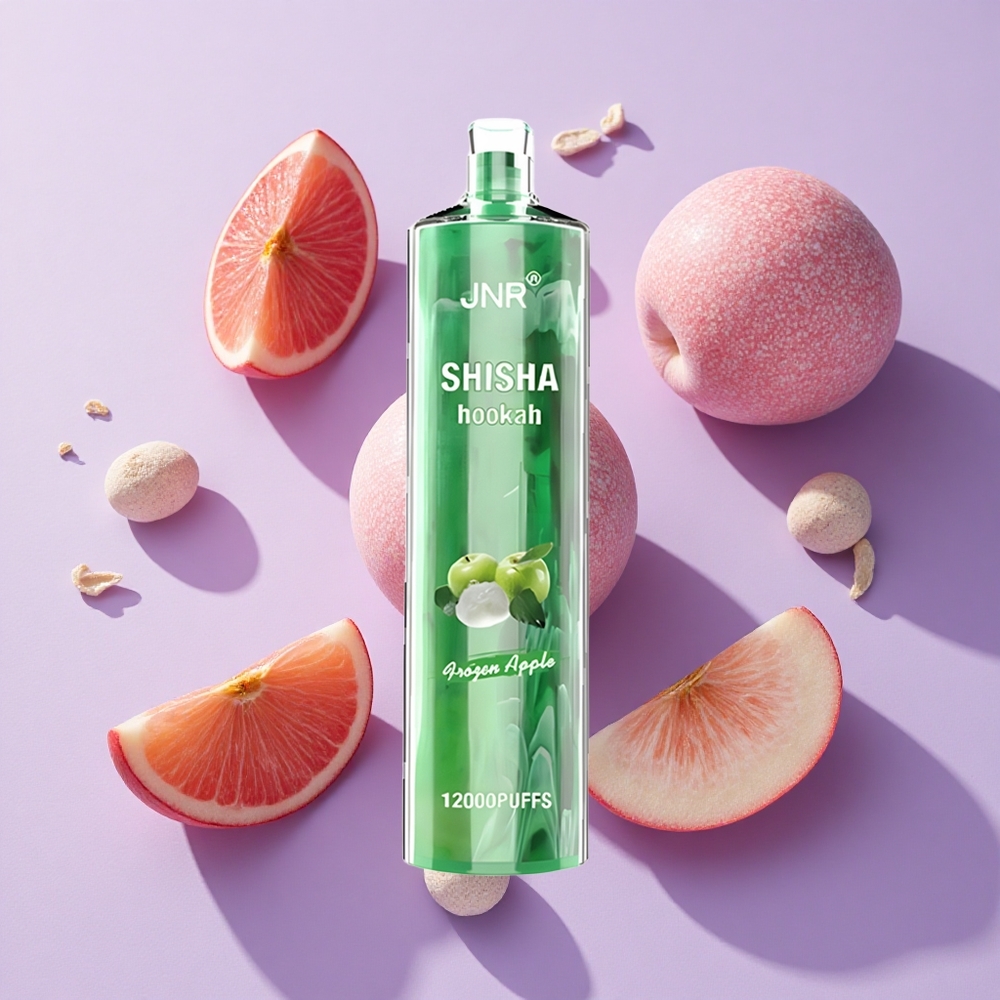 JNR Shisha Hookah 12000 Puffs 24ml Frozen Apple Type-C
