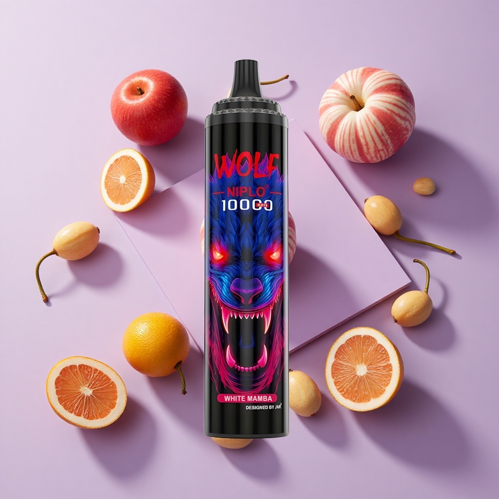 JNR Wolf Niplo 10000 Puffs 20ml Type-C White Mamba