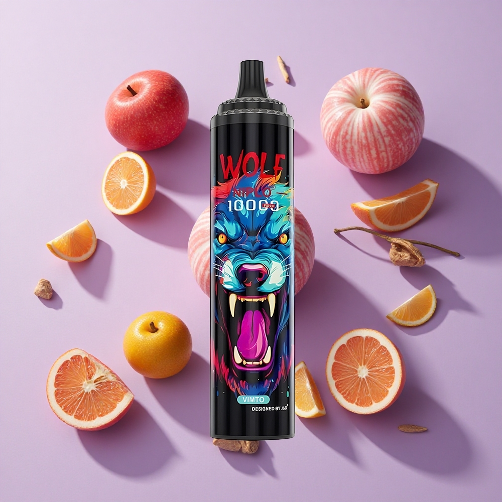 JNR Wolf Niplo 10000 Puffs 20ml Vimto