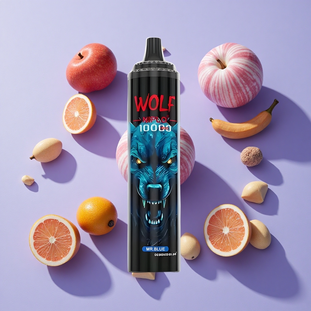 JNR Wolf Niplo 10000 Puffs Type-C Mr Blue